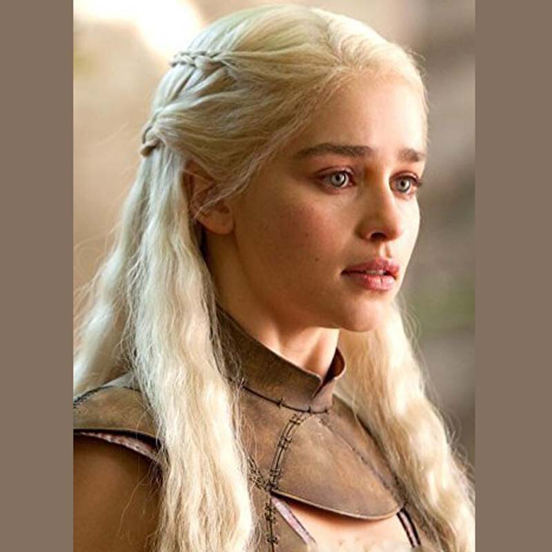 European and American Popular Cos Song of Ice and Fire Anime Corn Perm Wig Harajuku Gradient Color Cosplay Long Curly Hair European and American Popular Cos Song of Ice and Fire Anime Corn Perm Wig Harajuku Gradient Color Cosplay Long Curly Hair