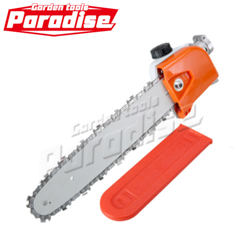 头部工厂供应 高枝锯头 高枝锯导板链条 配导板套 园林工具配件