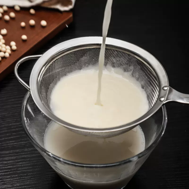 304不锈钢过滤网筛超细漏勺大豆浆果汁网漏捞面厨房家用