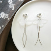 Ear clips, fashionable small earrings, no pierced ears, internet celebrity, simple and elegant design