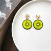 Ear clips, fashionable small earrings, no pierced ears, internet celebrity, simple and elegant design