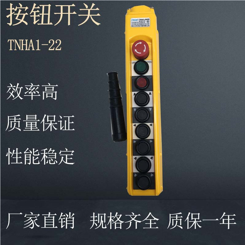 厂家直销 起重机用控制按钮开关 TNHA1-22系列 行车按钮 厂家直销