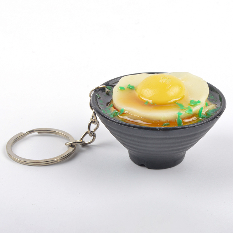 5.2cm 계란국수(10호) - 열쇠고리