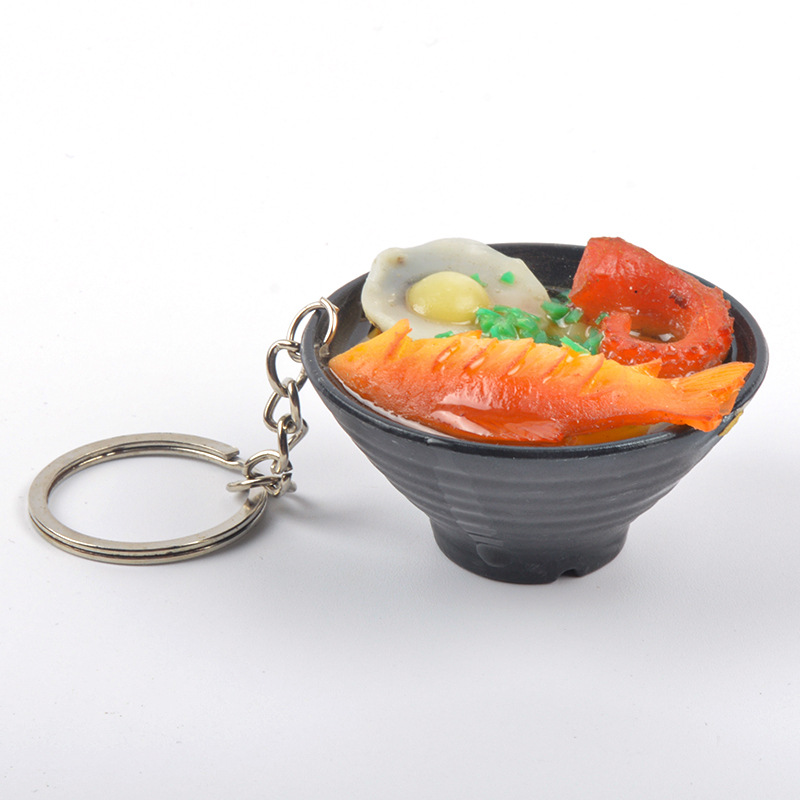 5.2cm 오징어노랑면(12호) - 열쇠고리