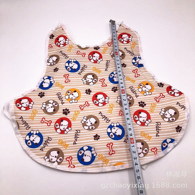 Cartoon double-layer waterproof children's dudou