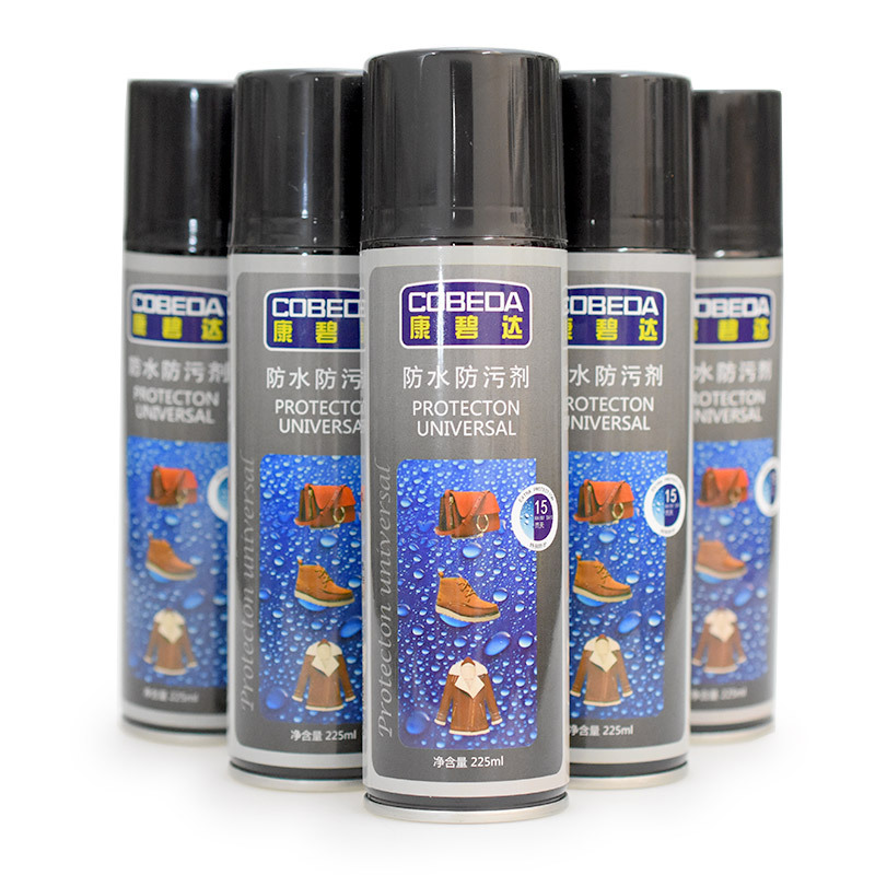 Precio de fábrica al por mayor kangbida agente antiincrustante impermeable al por mayor zapatos material de tela mantenimiento limpieza descontaminación agente antiincrustante