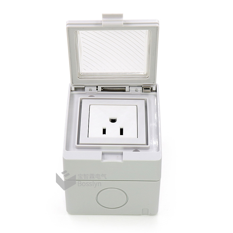 厂家直销美式明装防水插座 美规室内室外墙壁防水插座 美标插座
