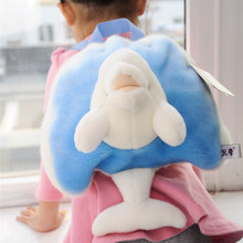 默奇白鲸公仔背包卡通可爱毛绒玩具海豚双肩包海洋馆厂家大量货源