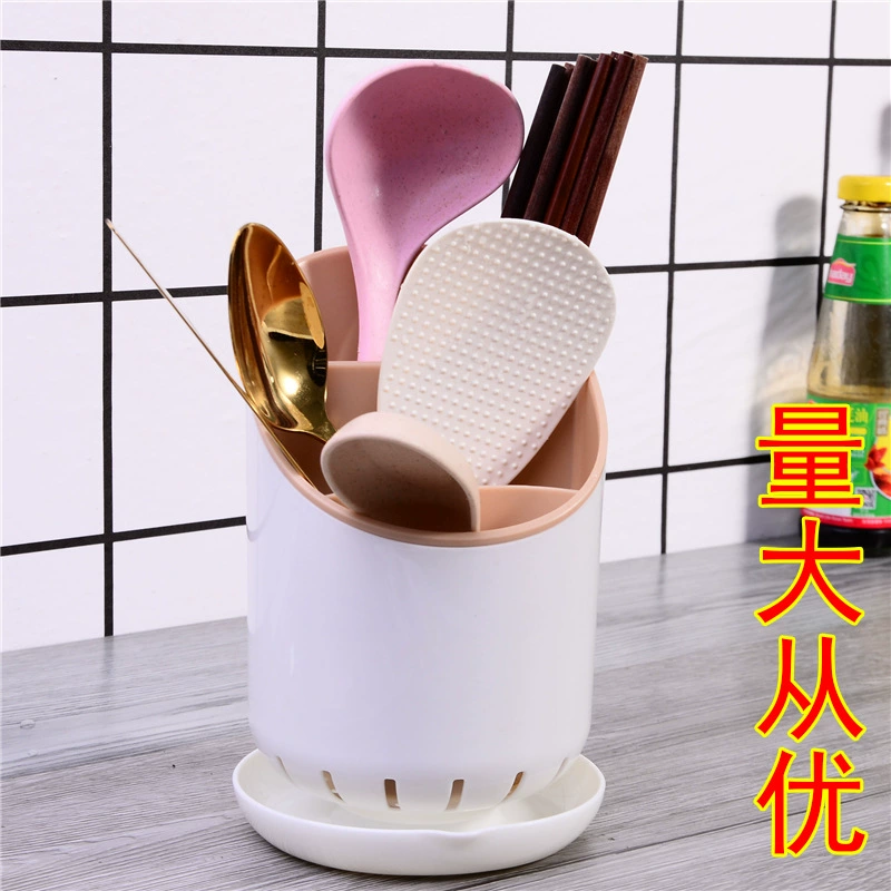 Plastic chopsticks, drying rack, tableware, spoon, storage system