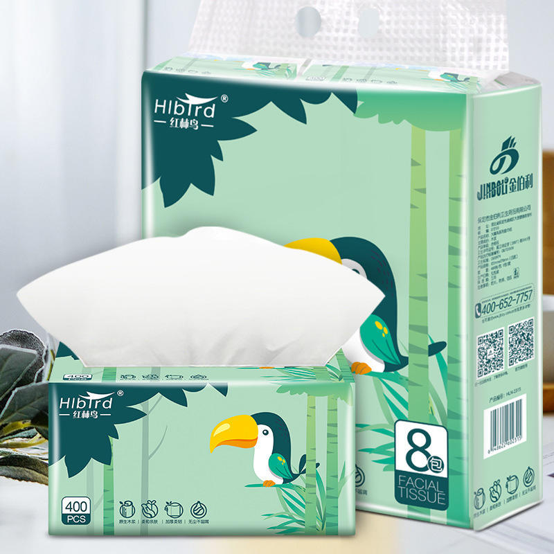 Toilet Paper Paper 4 layers 400 loose packs 24 packs of household paper