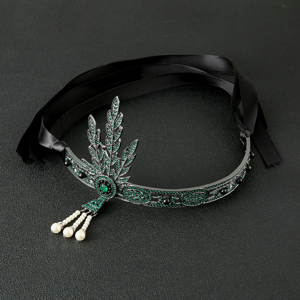 Hair accessory for bride from pearl, European style, wholesale