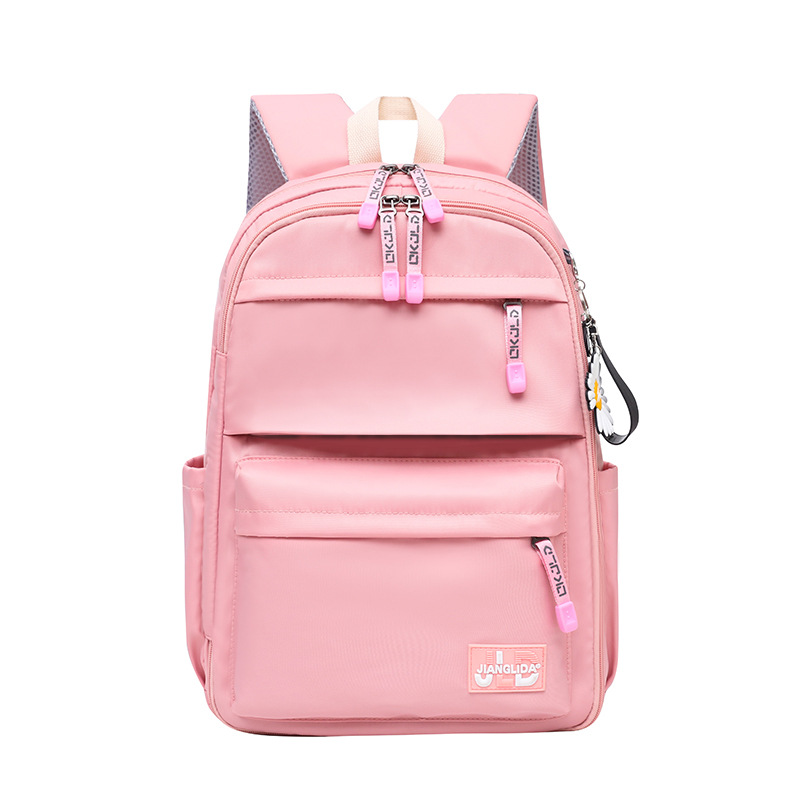 Estilo coreano escuela mochila mujer estudiante universitario moda mochila estudiante de secundaria mochila de gran capacidad