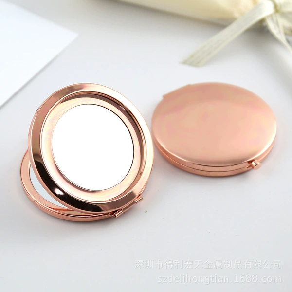 7cm hollow rose gold