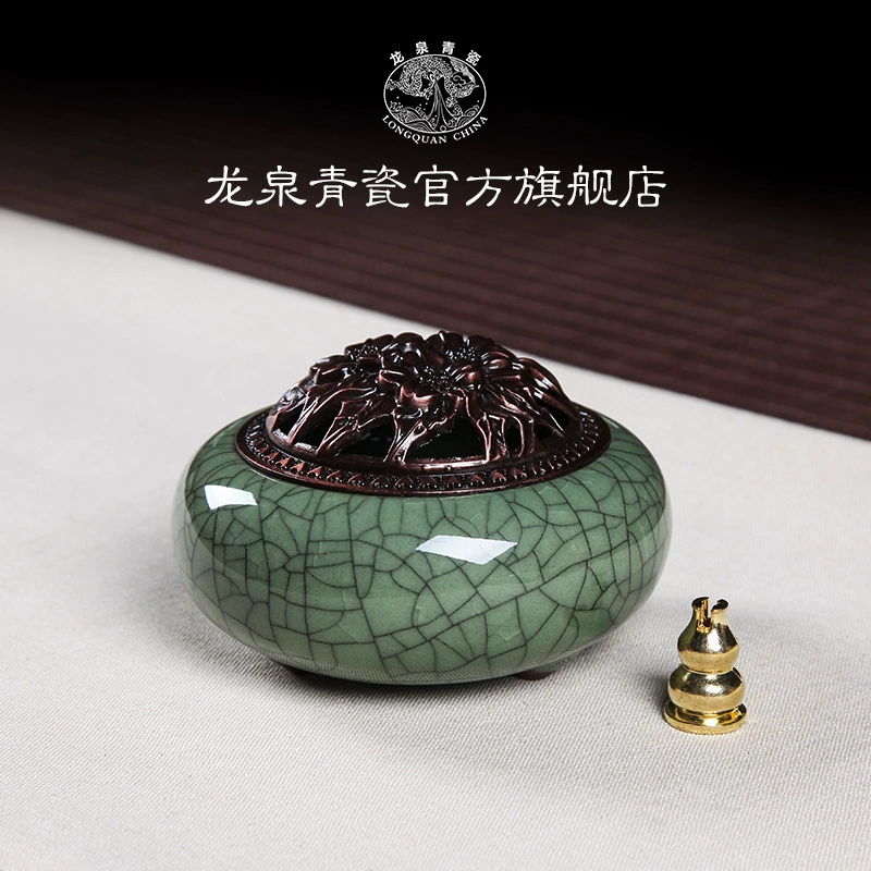 Гуанацзянские фарфоровые благовония Ceramic Инсенс burner, арома лампа сандал, антикомариная спираль для домашнего использования