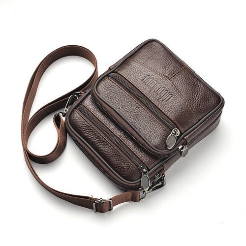 Factory new men's waist bag multi-functional shoulder crossbody bag wearable belt mobile phone waist bag wholesale men's waist bag