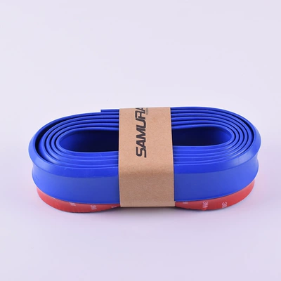 anti-scratch strip Universal front shovel modified – Qapı və bamper qoruyucu zolaqlar - pure-blue