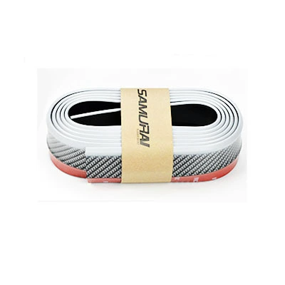 Qapı və bamper qoruyucu zolaqlar | side skirt edge - carbon-fiber-black-and-white