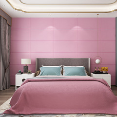 Wallpaper self-adhesive 3D three-dimensional wall stickers bedroom warm background wall wallpaper decorative foam brick waterproof and moisture-proof stickers