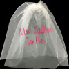 Single party European and American bride married personalized veil double -layer MRS to be/ future mRS veil