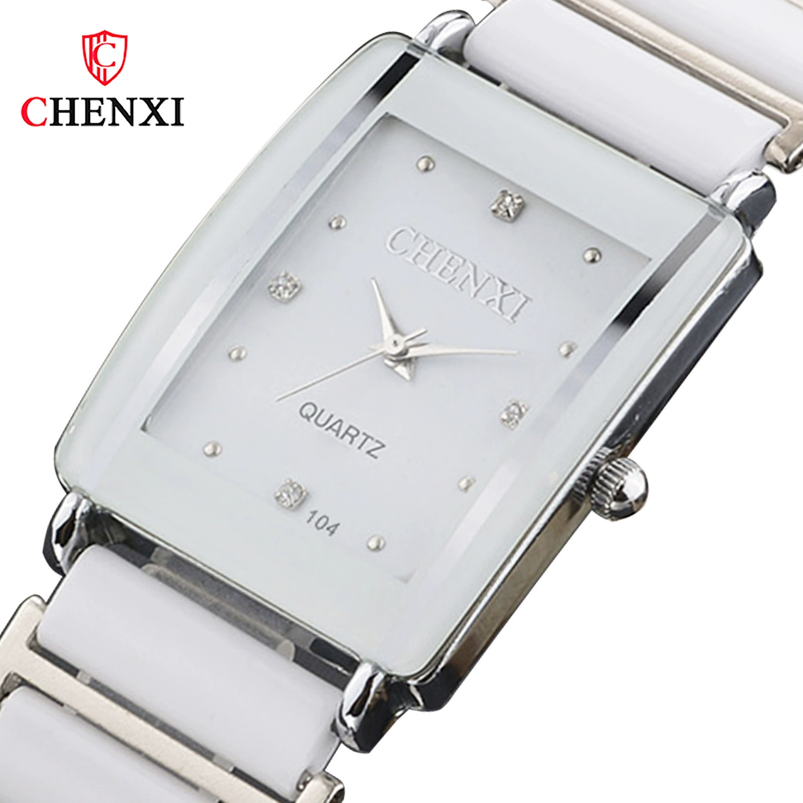 Rectangular square fashionable watch, for beloved, direct factory sales