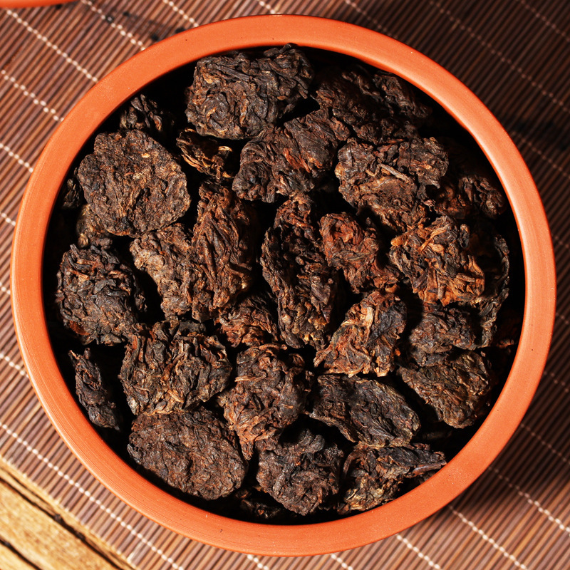 Yunnan old tea head Pu 'er ripe tea 500g Menghai Pu 'er tea ripe tea loose tea wholesale old tea head ripe tea Yunnan old tea head Pu 'er ripe tea 500g Menghai Pu 'er tea ripe tea loose tea wholesale old tea head ripe tea