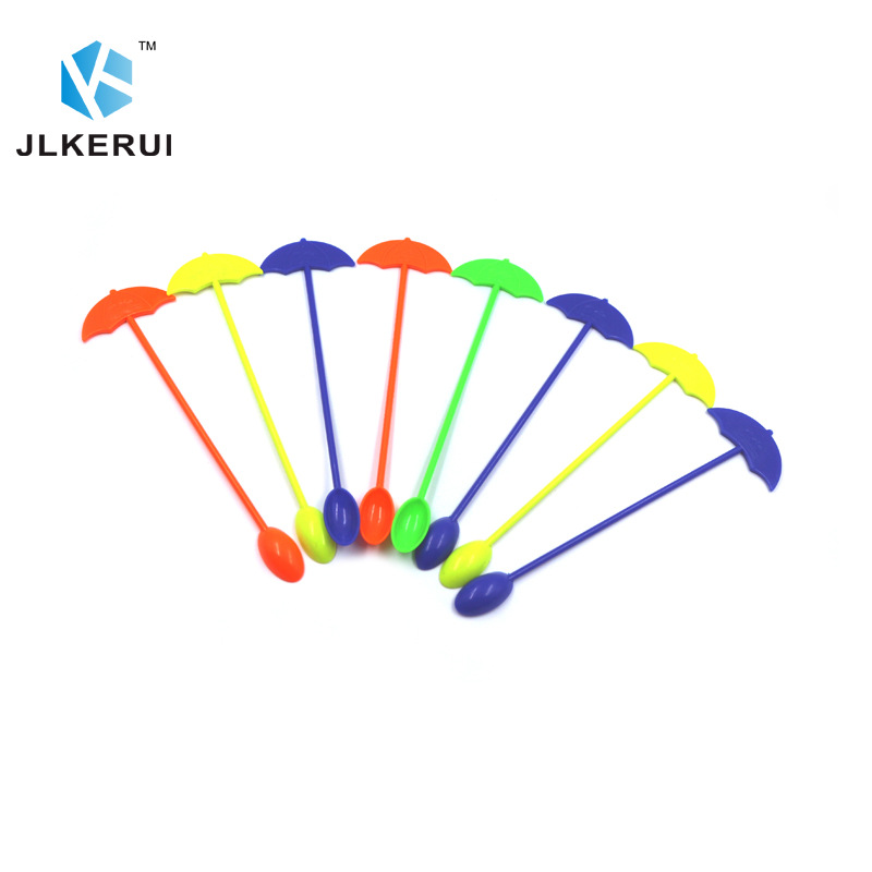 Paraguas plástico cóctel palo bebida Decoración palo verano bebida palo plástico espiral revolviendo palo arte revolviendo palo