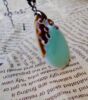 Necklace handmade, ceramics for beloved, accessory, wholesale