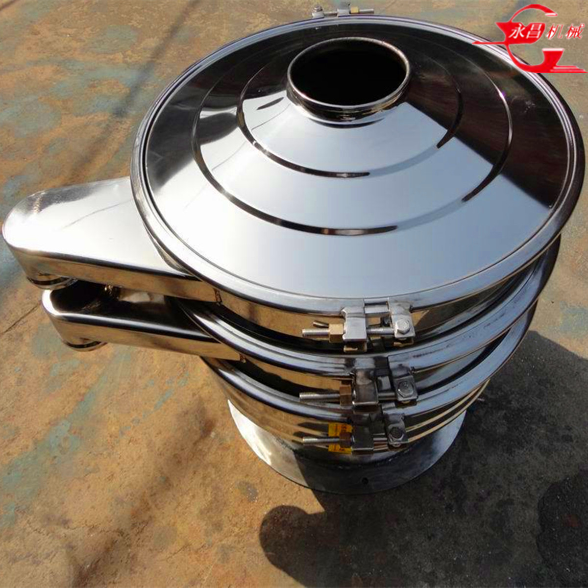 ZS型粉末颗粒不锈钢高效圆形筛粉机 分级机小颗粒