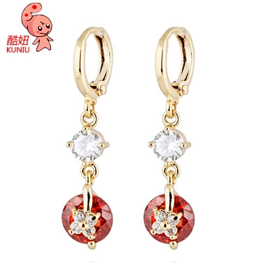Платиновые серьги европейский стиль, (Физика), 18 карат, оптовая продажа