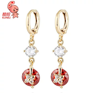 Платиновые серьги европейский стиль, (Физика), 18 карат, оптовая продажа