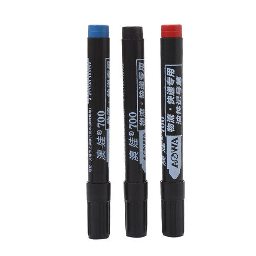 700 thickened oil-based marker pen, large-head pen, logistics signature pen, mark pen, marker pen, factory direct sales