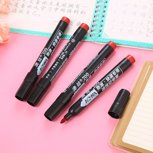 700 thickened oil-based marker pen, large-head pen, logistics signature pen, mark pen, marker pen, factory direct sales