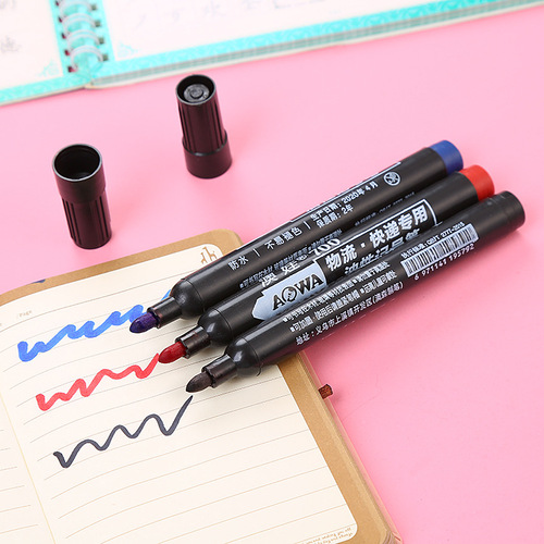 700 thickened oil-based marker pen, large-head pen, logistics signature pen, mark pen, marker pen, factory direct sales