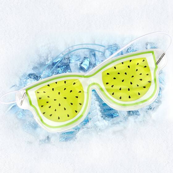 Ice Eye Mask Cartoon Eye Sticker Shading Student Foreign Trade Gel Fruit Children's Cute Summer Relief Outdoor Cold Compress