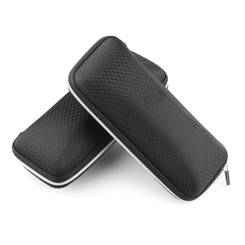  New Sunglasses Case Wholesale Zipper Bag Five-piece Set Black Sunglasses Case Manufacturer Wholesale