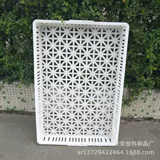 塑料单冻器冷冻筐烘干盘水产海鲜速冻托盘收纳周转箱透气储物防水