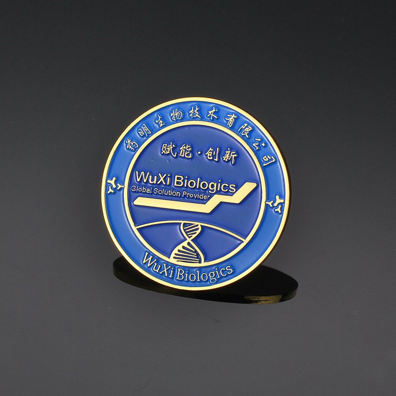 定制烤漆徽章国旗仿珐琅滴胶UV印刷纪念章锌合金压铸电镀胸章定做