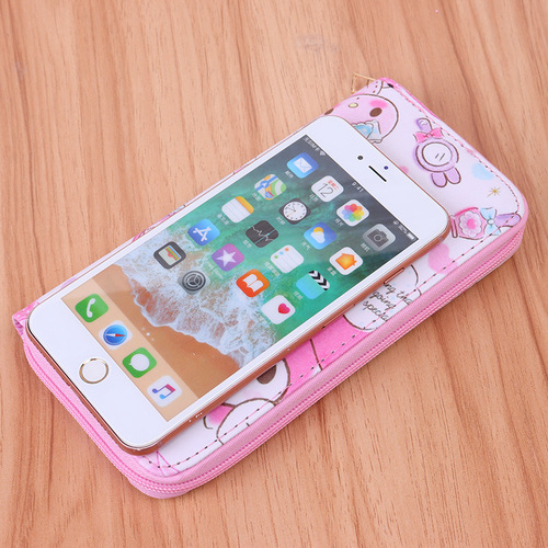 Dropshipping supply of new Japanese and Korean cartoon rabbit creative novelty zipper women's storage coin purse