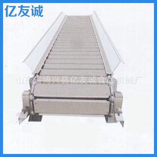 专业供应6000*600*800mm平板输送机食品塑料链板不锈钢网带输送机