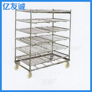 精品推荐各种规格不锈钢预冷车不锈钢速冻架车不锈钢烟熏架车省力