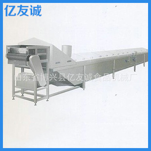 批发供应10000*1100*1300mm网带式连续预煮机 果品预煮机
