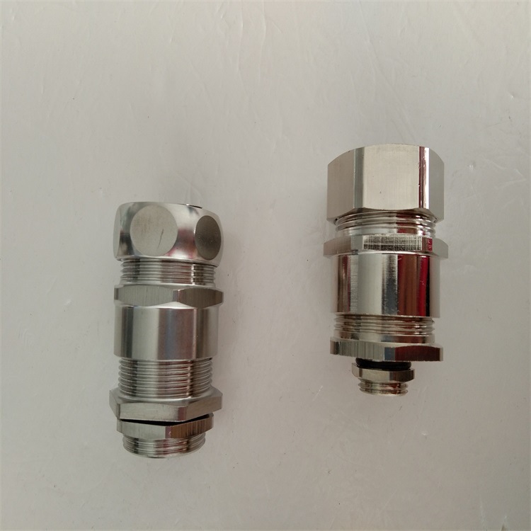 宝鸡福莱通黄铜金属软管接头 带锁紧软管格兰头供应