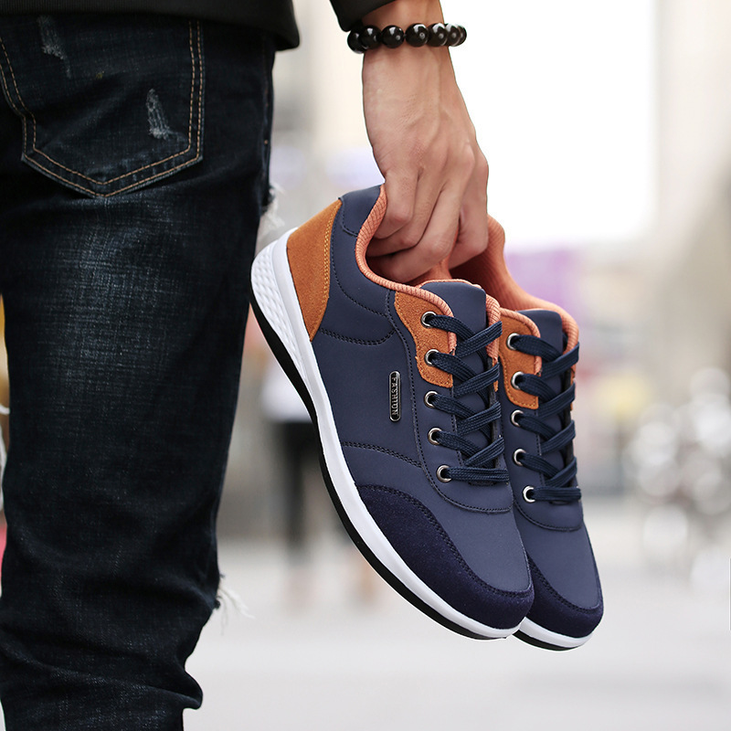 Autumn and Winter K-style Business Casual Leather Shoes for Men, Sports and Casual Shoes, Sneakers, Trendy Youthful, Fashionable and Versatile Shoes for Men Autumn and Winter K-style Business Casual Leather Shoes for Men, Sports and Casual Shoes, Sneakers, Trendy Youthful, Fashionable and Versatile Shoes for Men