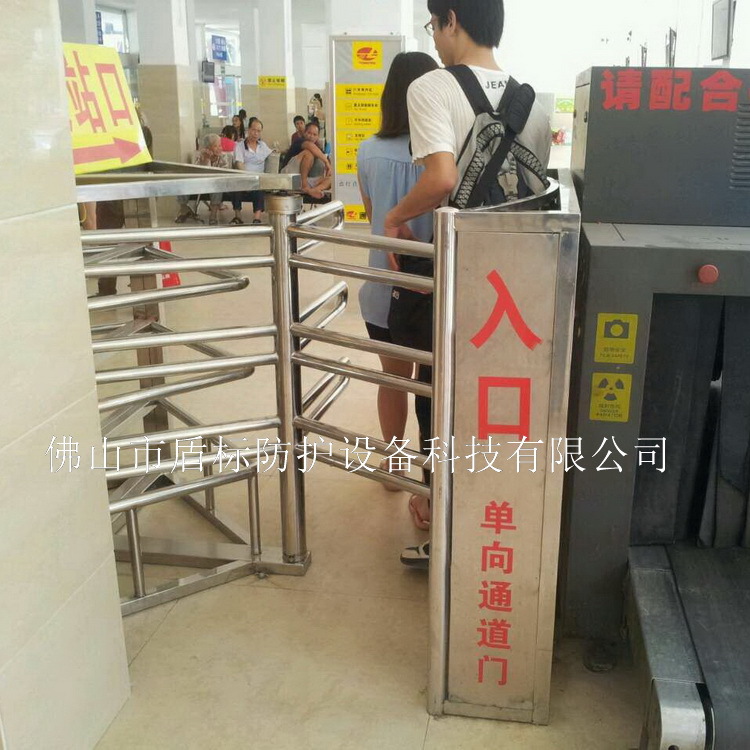 高铁站旅客出口单向旋转门 候车大厅单向出入口 验票通道单向出口