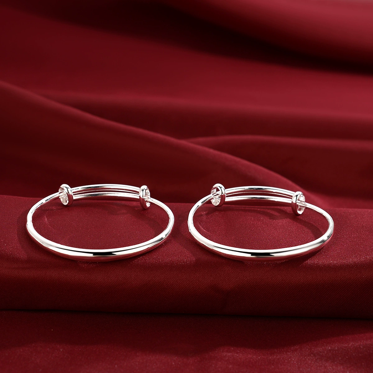 Children's silver bracelet, longevity lock, Birthday gift
