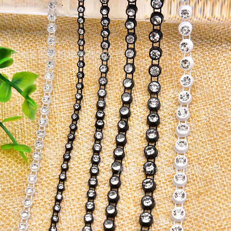 Factory wholesale claw-free glass water drill net wire drill not hook clothing crystal clothing accessories decorative shoes bag DIY accessories