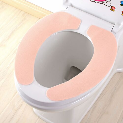 Printed cartoon seat cushion toilet seat cut-and-stick electrostatic toilet sticker repeatedly washable toilet seat seat toilet seat pad
