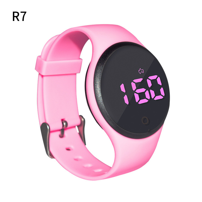 R7 3D精准计步智能运动手环 可设置闹钟手表 时尚环保TPU腕带