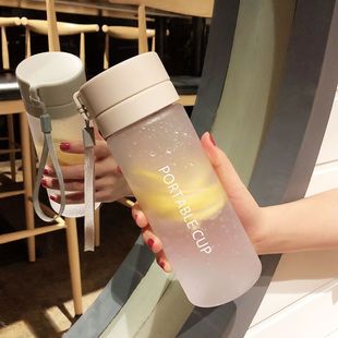 Вместительная и большая портативная герметическая чашка со стаканом подходит для мужчин и женщин, в корейском стиле