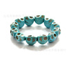 Elastic turquoise fashionable bracelet natural stone for beloved, Japanese and Korean